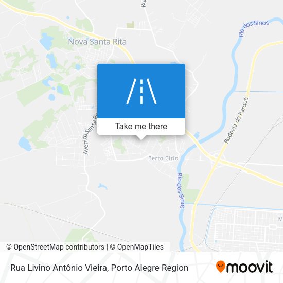 Rua Livino Antônio Vieira map