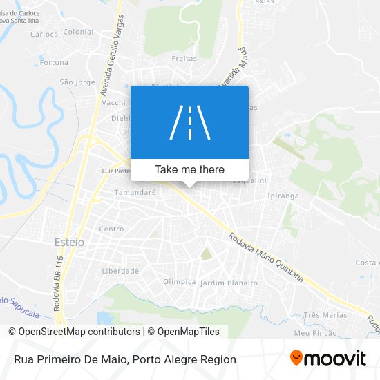 Rua Primeiro De Maio map