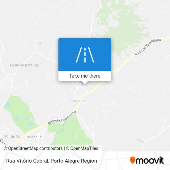 Rua Vitório Cabral map