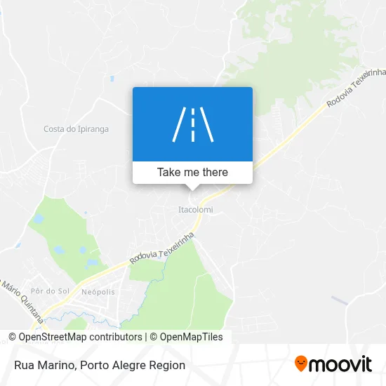 Rua Marino map