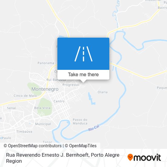 Rua Reverendo Ernesto J. Bernhoeft map