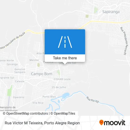 Rua Victor M Teixeira map