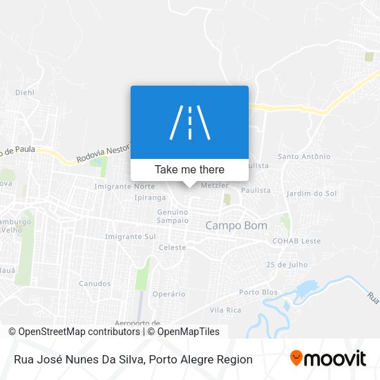 Rua José Nunes Da Silva map