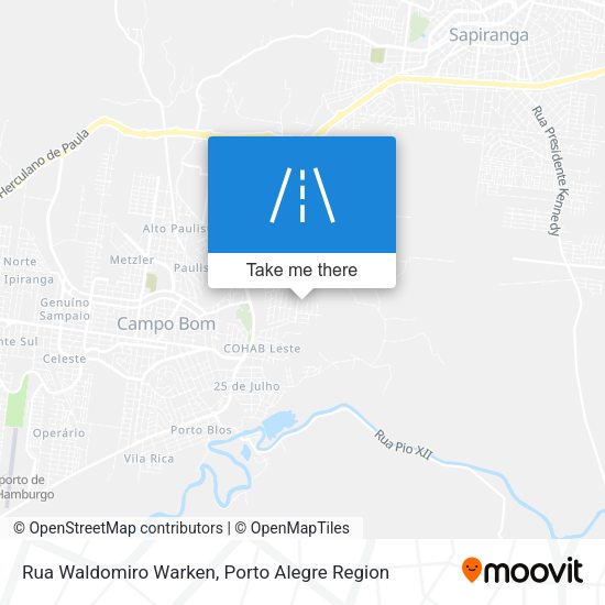 Rua Waldomiro Warken map