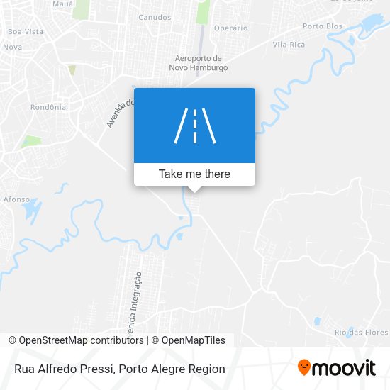 Rua Alfredo Pressi map