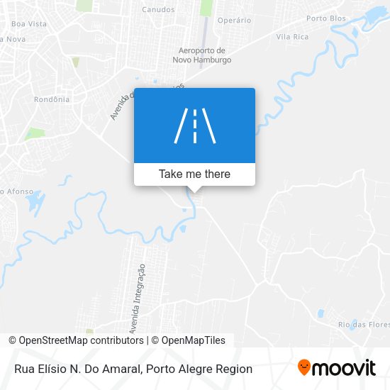 Rua Elísio N. Do Amaral map