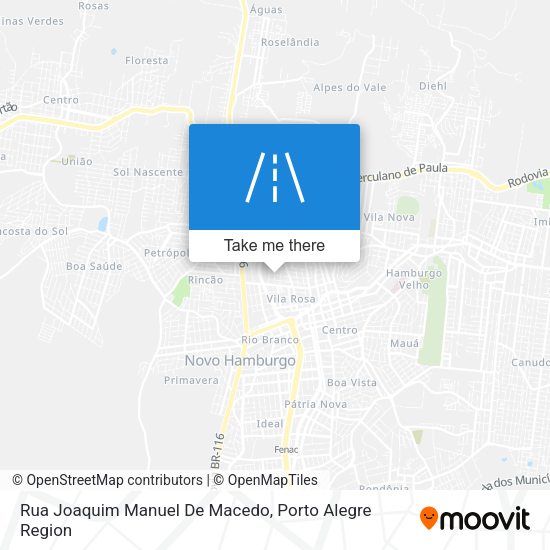 Rua Joaquim Manuel De Macedo map
