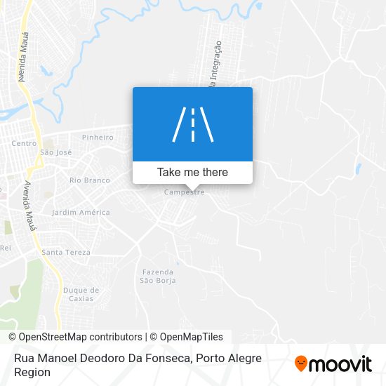 Rua Manoel Deodoro Da Fonseca map