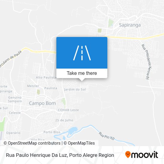 Rua Paulo Henrique Da Luz map