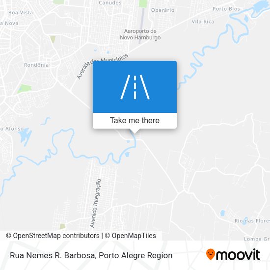 Rua Nemes R. Barbosa map