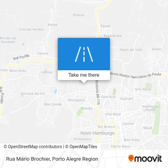 Rua Mário Brochier map