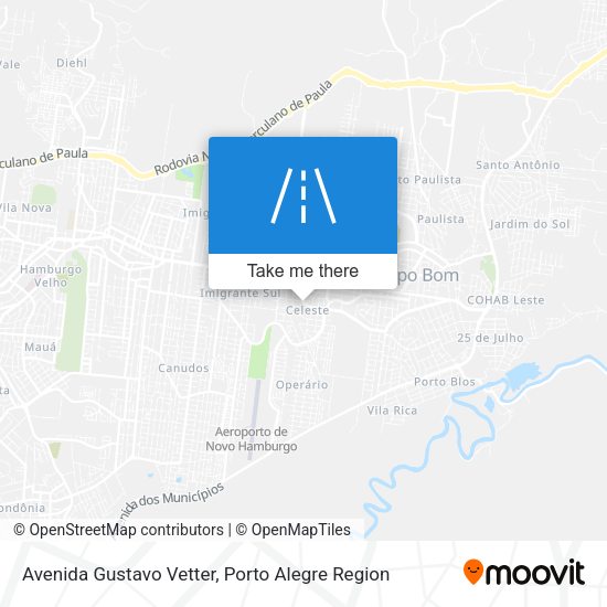 Avenida Gustavo Vetter map