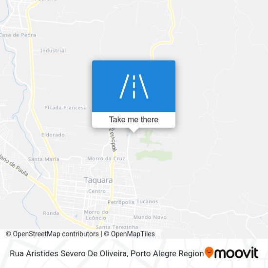 Rua Aristides Severo De Oliveira map