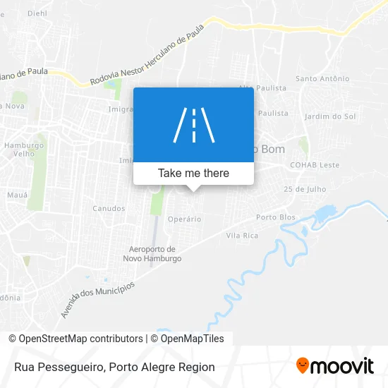 Rua Pessegueiro map