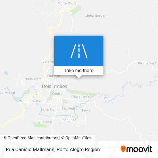 Rua Canísio Mallmann map