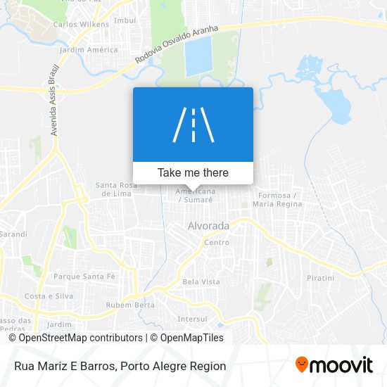 Rua Mariz E Barros map