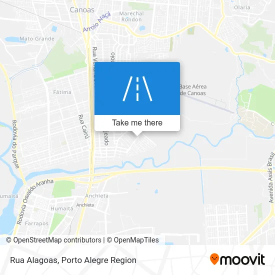 Rua Alagoas map