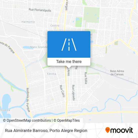 Rua Almirante Barroso map