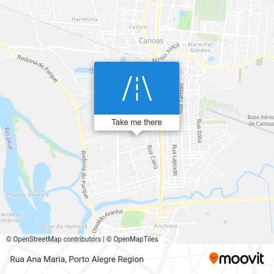 Rua Ana Maria map