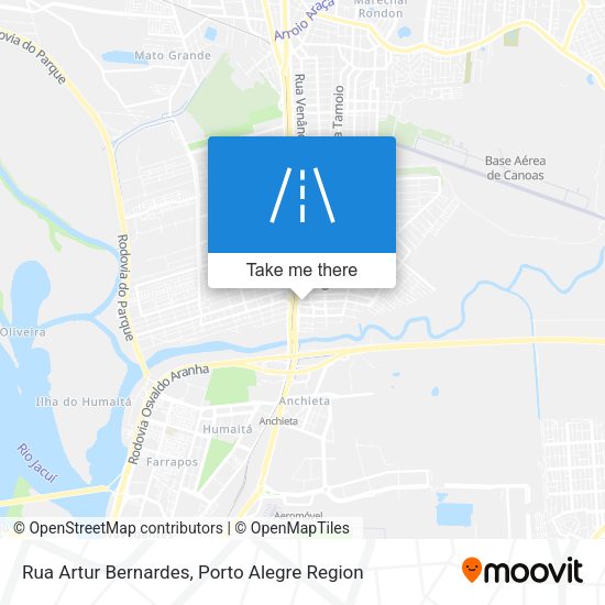 Rua Artur Bernardes map