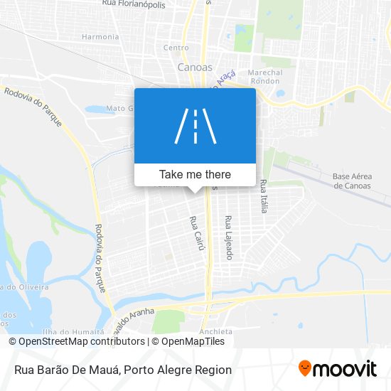 Mapa Rua Barão De Mauá