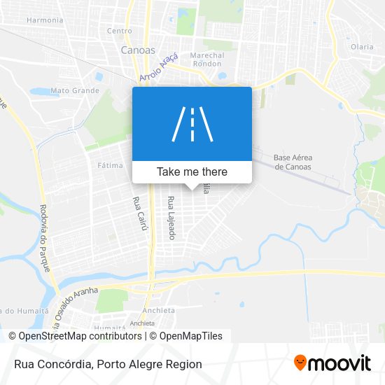 Rua Concórdia map