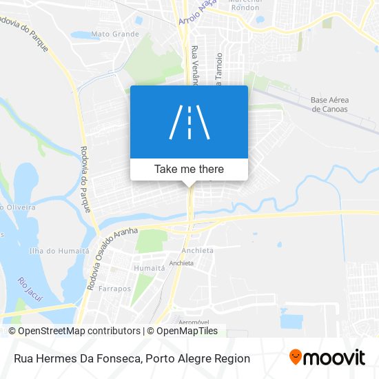 Rua Hermes Da Fonseca map