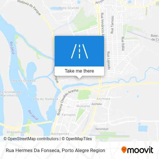 Rua Hermes Da Fonseca map