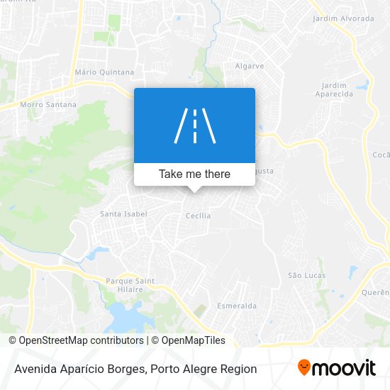 Avenida Aparício Borges map