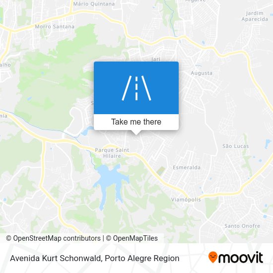 Avenida Kurt Schonwald map