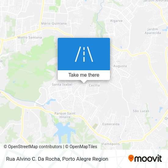 Rua Alvino C. Da Rocha map