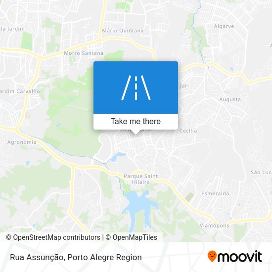 Rua Assunção map