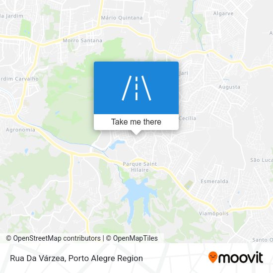 Rua Da Várzea map