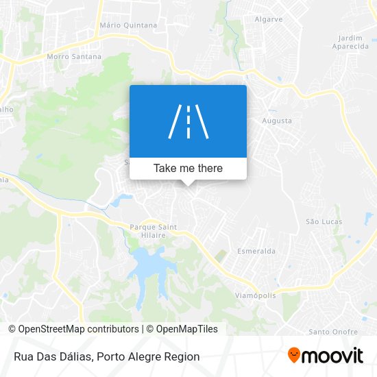 Rua Das Dálias map