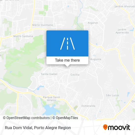 Rua Dom Vidal map