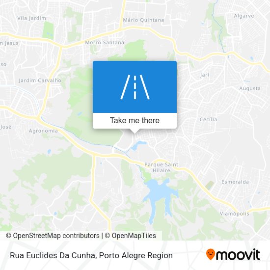 Rua Euclides Da Cunha map