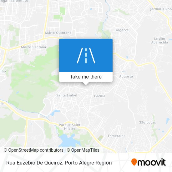 Rua Euzébio De Queiroz map