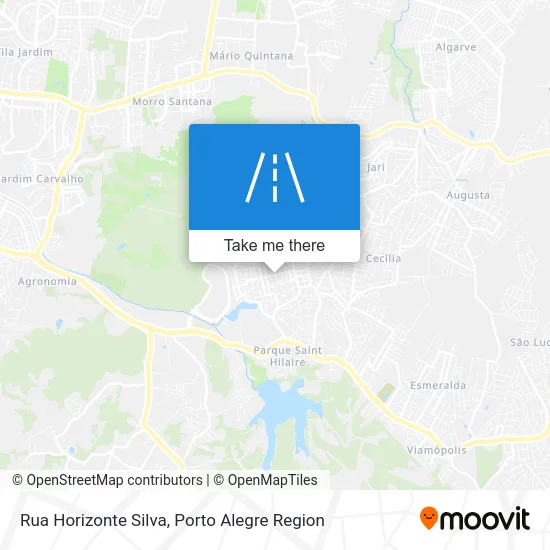 Rua Horizonte Silva map