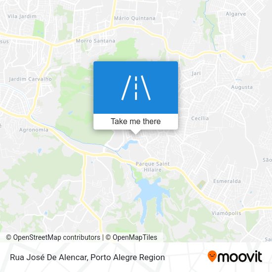 Rua José De Alencar map