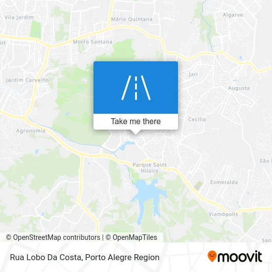 Rua Lobo Da Costa map