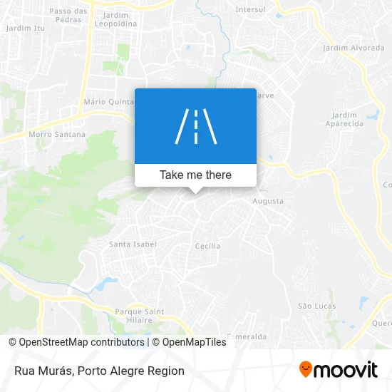 Rua Murás map