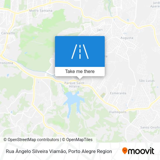 Rua Ângelo Silveira Viamão map