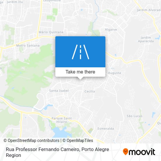 Rua Professor Fernando Carneiro map