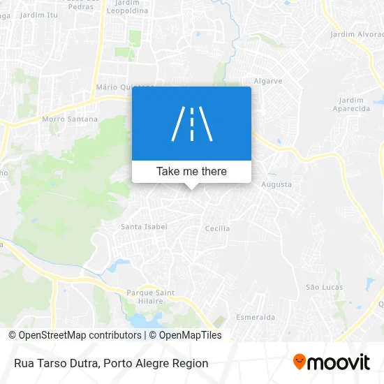 Rua Tarso Dutra map