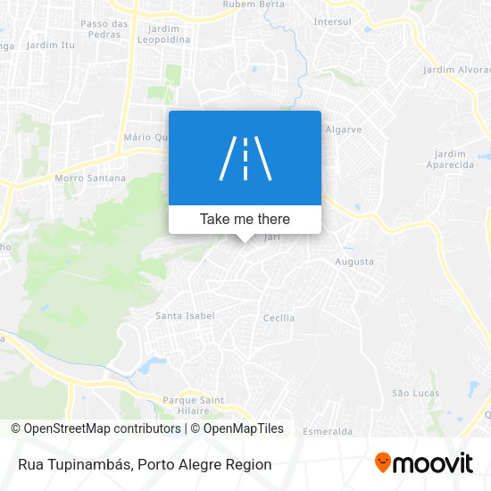 Rua Tupinambás map