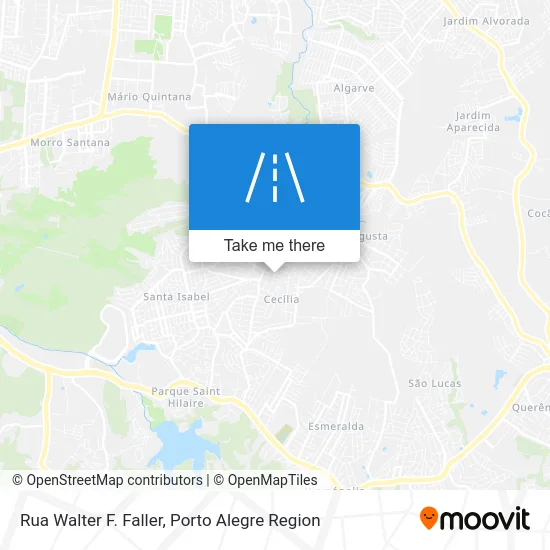 Rua Walter F. Faller map