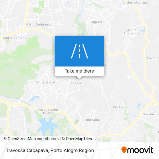 Travessa Caçapava map