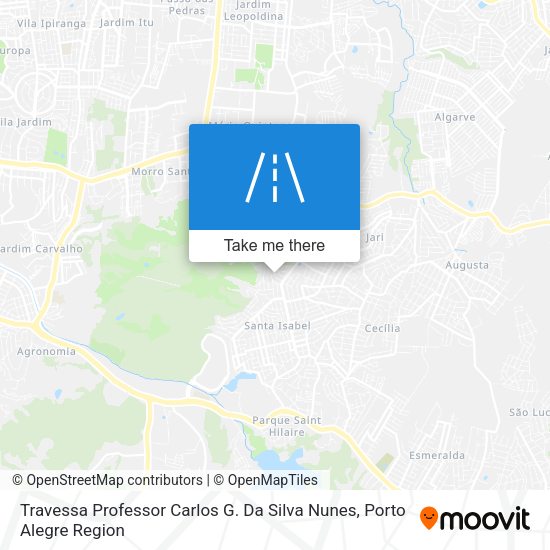 Travessa Professor Carlos G. Da Silva Nunes map