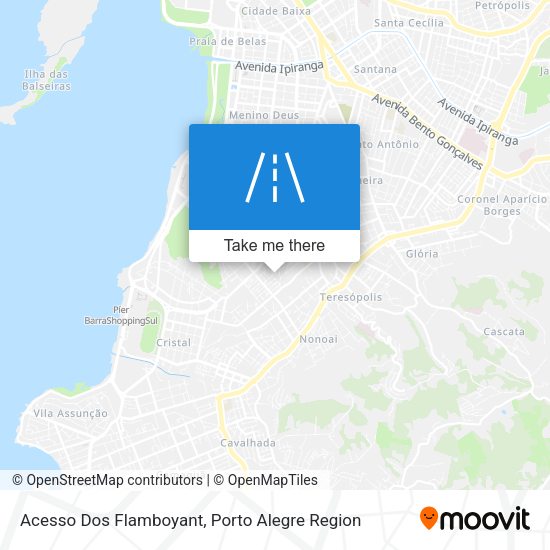 Acesso Dos Flamboyant map