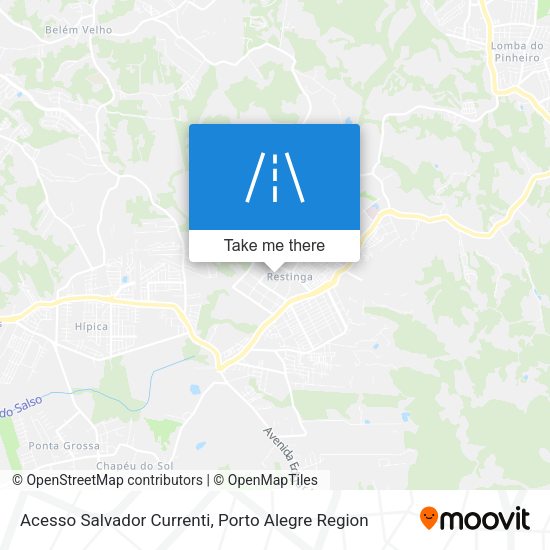 Acesso Salvador Currenti map